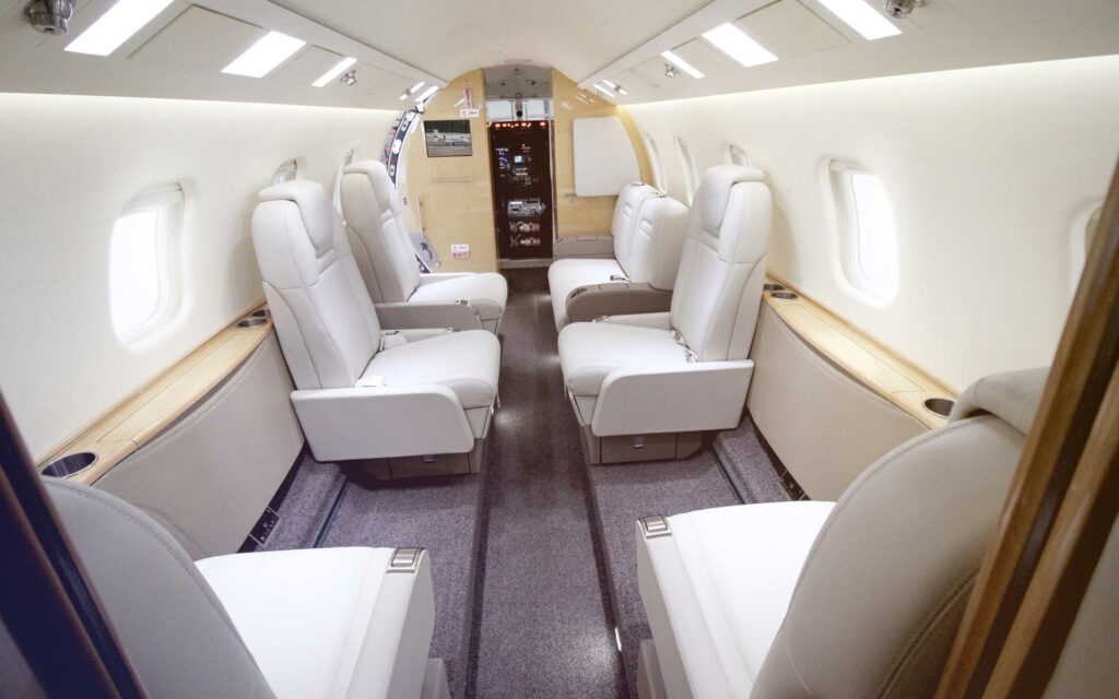 flying private jet internationally